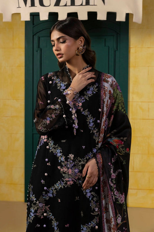 Sana Safinaz Winter Collection 3 Piece UNSTITCHED Suit - 2B