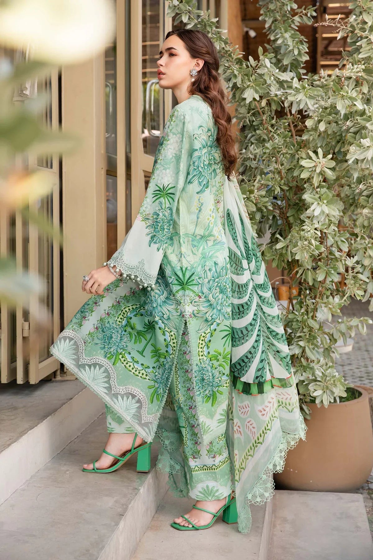 Maria.B UNSTITCHED 3 Piece Embroidered Lawn Suit | 2514A