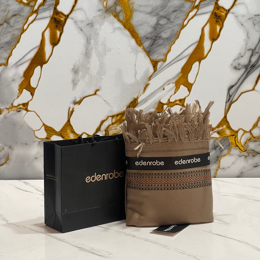 Edenrobe Winter Acrylic Shawl – CAMEL