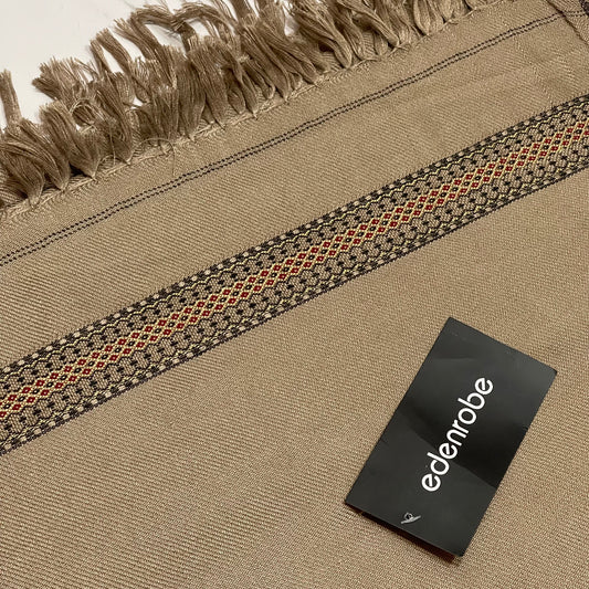 Edenrobe Winter Acrylic Shawl – CAMEL