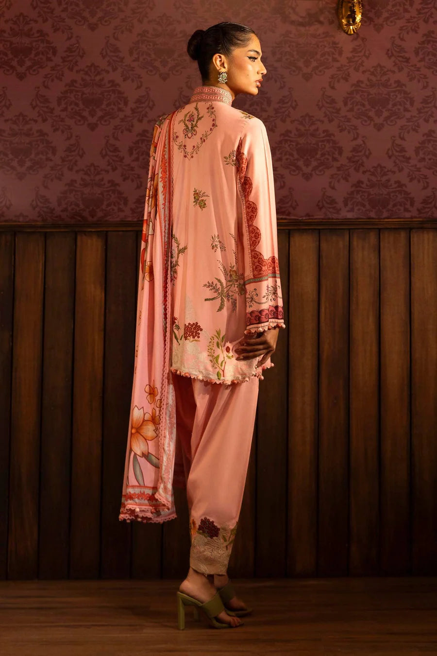 Sana Safinaz Winter Collection 3 Piece UNSTITCHED Suit - 25A