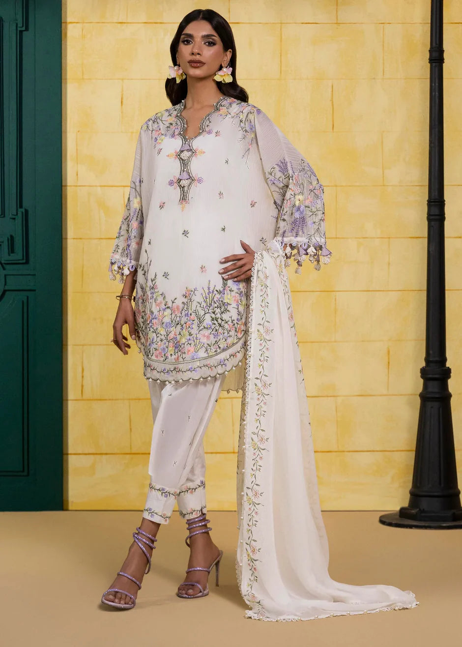 Sana Safinaz Winter Collection 3 Piece UNSTITCHED Suit - 3A
